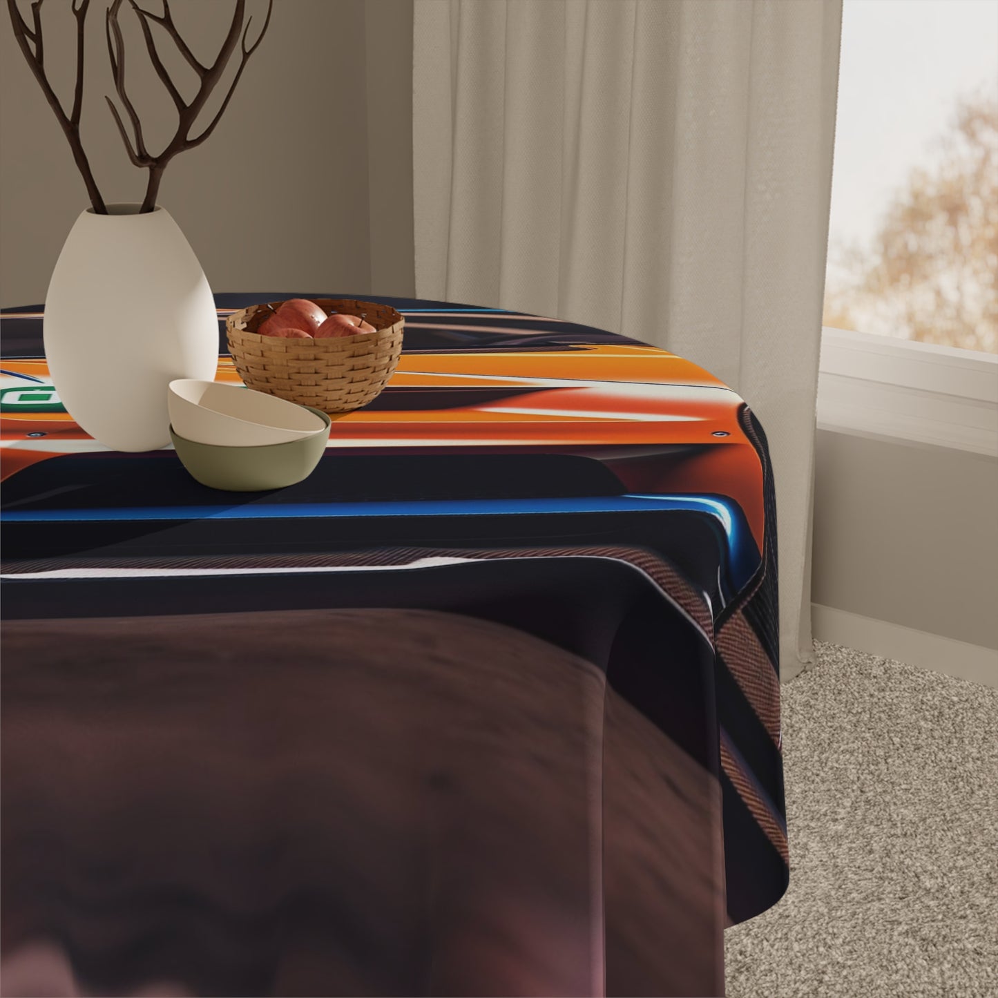 Tablecloth Hyper Bugatti Neon Chiron 1