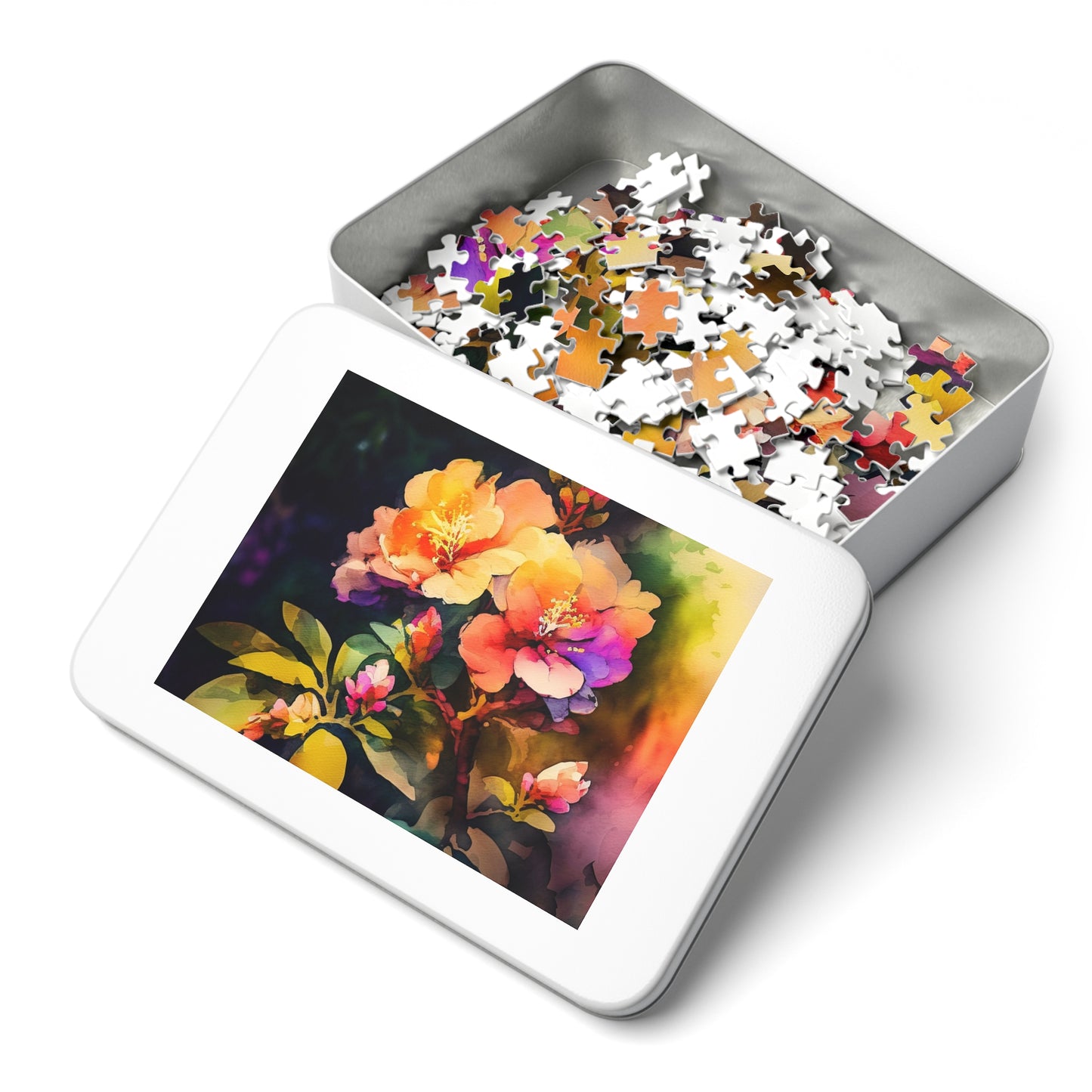 Jigsaw Puzzle (30, 110, 252, 500,1000-Piece) Bright Spring Flowers 2