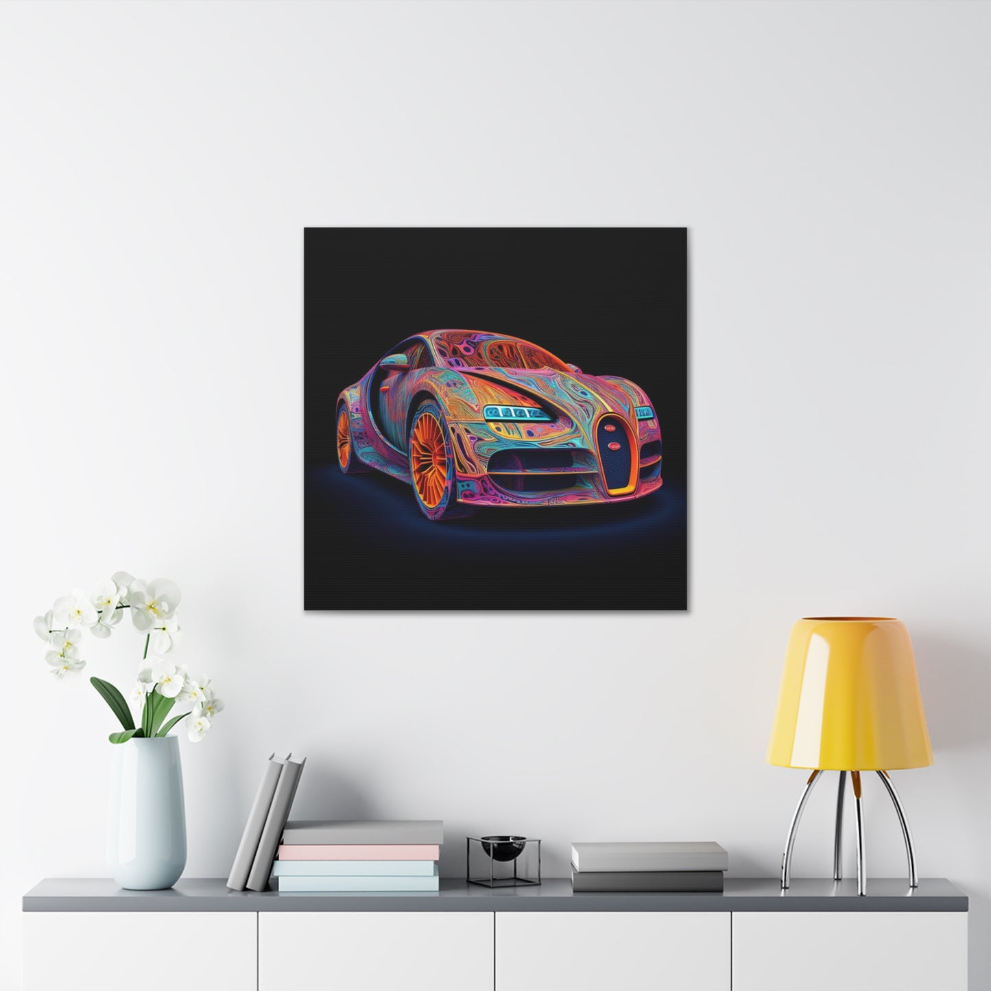 Canvas Gallery Wraps Bugatti Abstract Concept 1