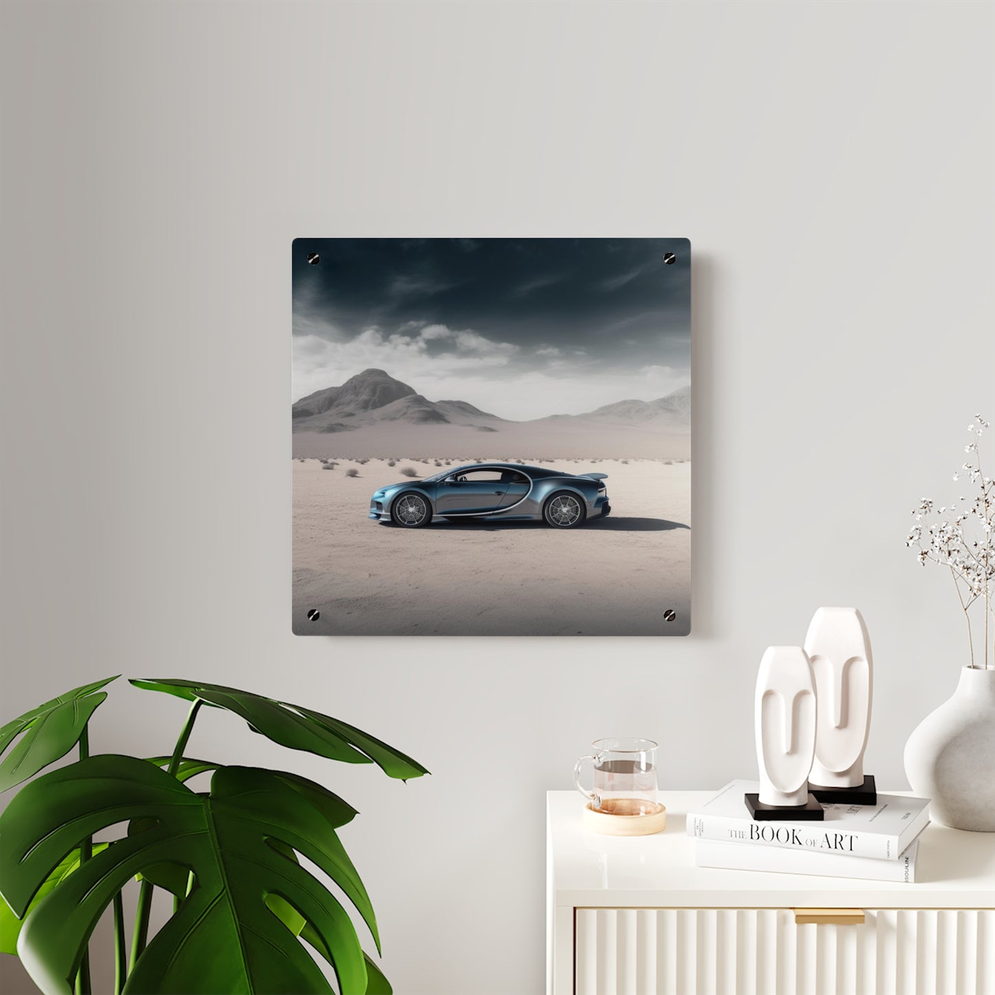 Acrylic Wall Art Panels Bugatti Real Look 1