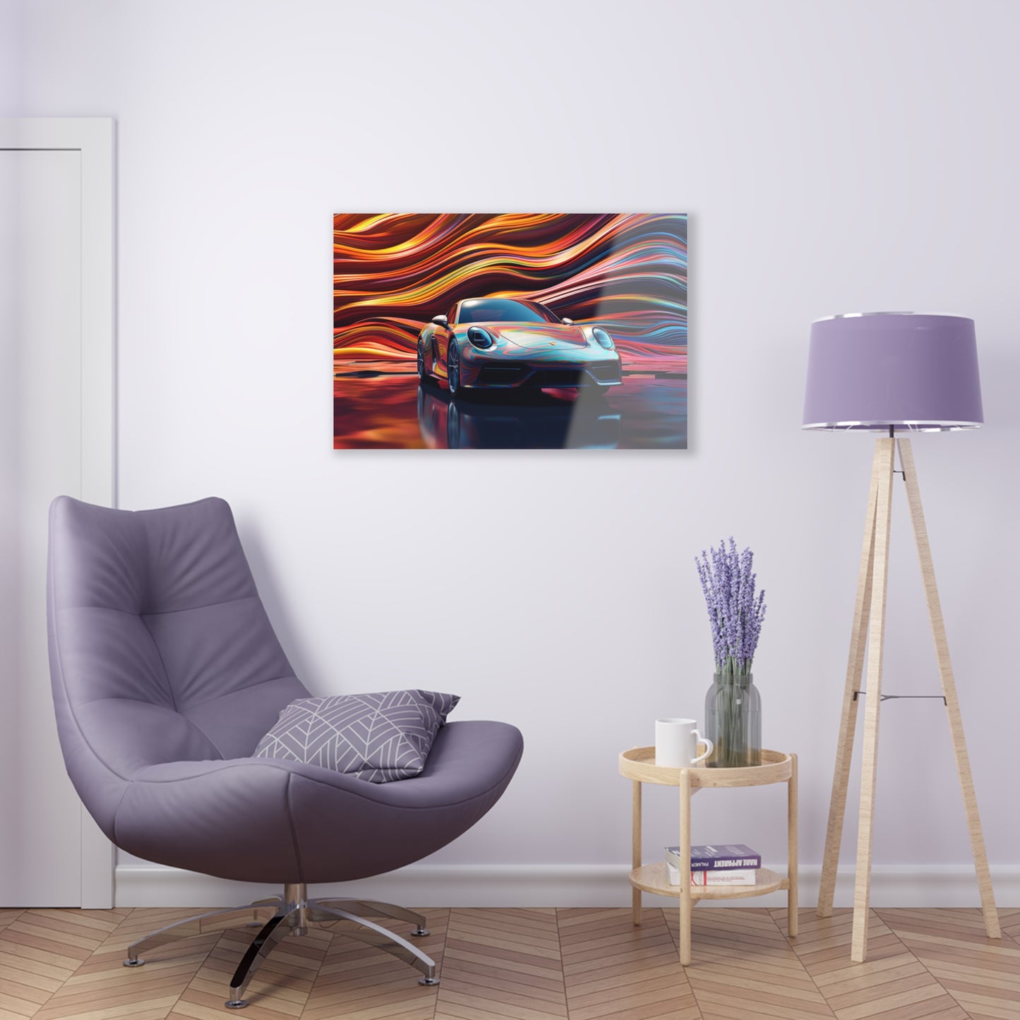 Acrylic Prints Porsche Water Fusion 1