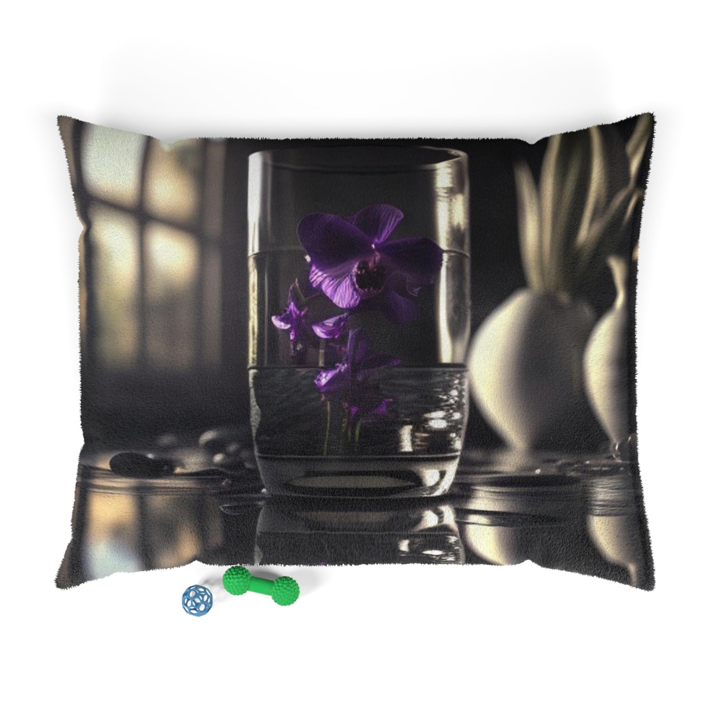 Pet Bed Purple Orchid Glass vase 4