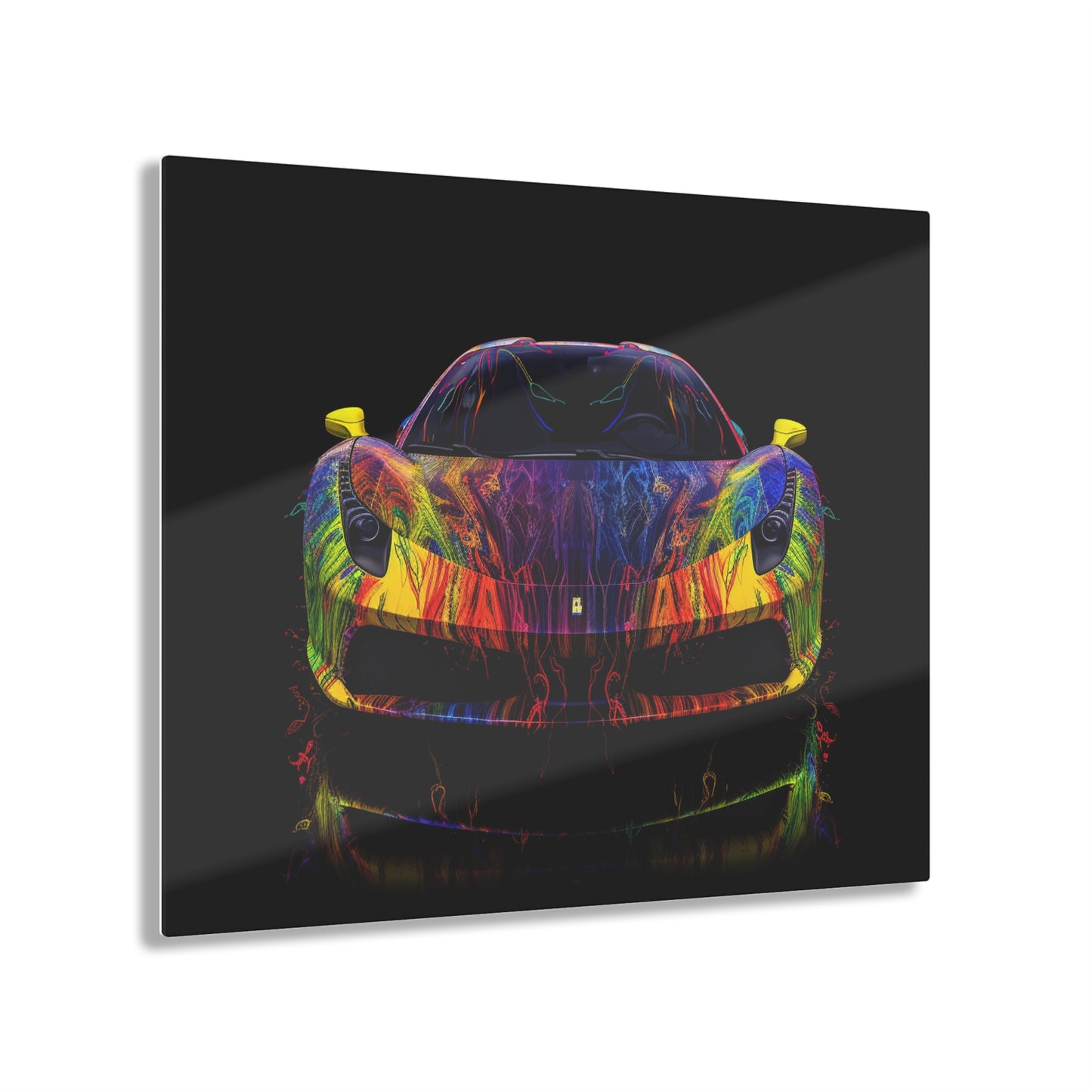 Acrylic Prints Ferrari Color 2