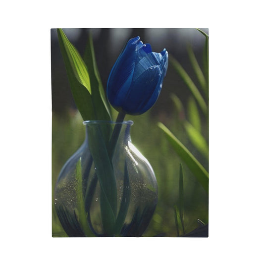 Velveteen Plush Blanket Tulip 1
