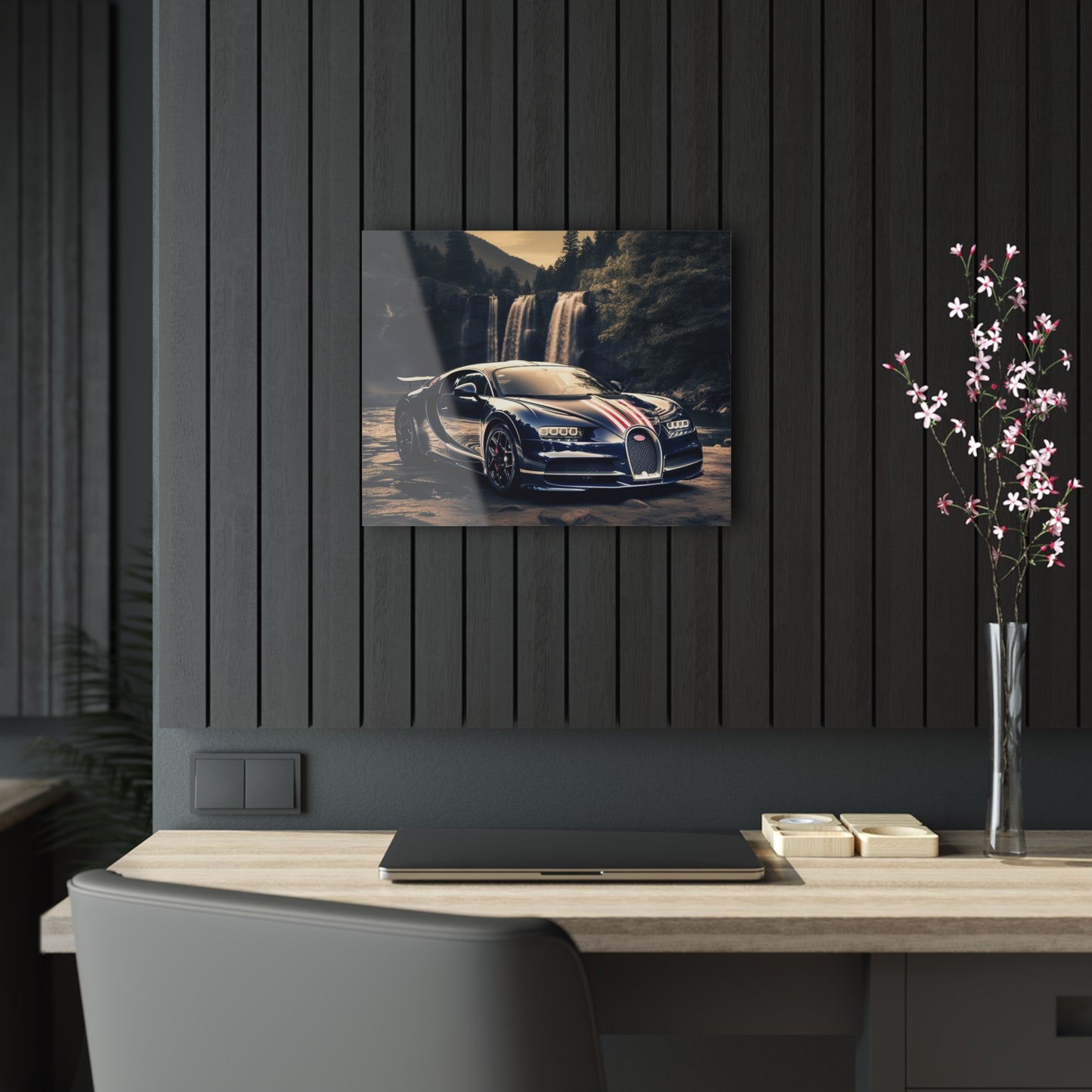 Acrylic Prints Bugatti Waterfall 2