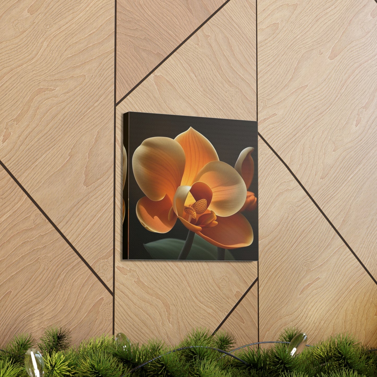 Canvas Gallery Wraps Orange Orchid 4