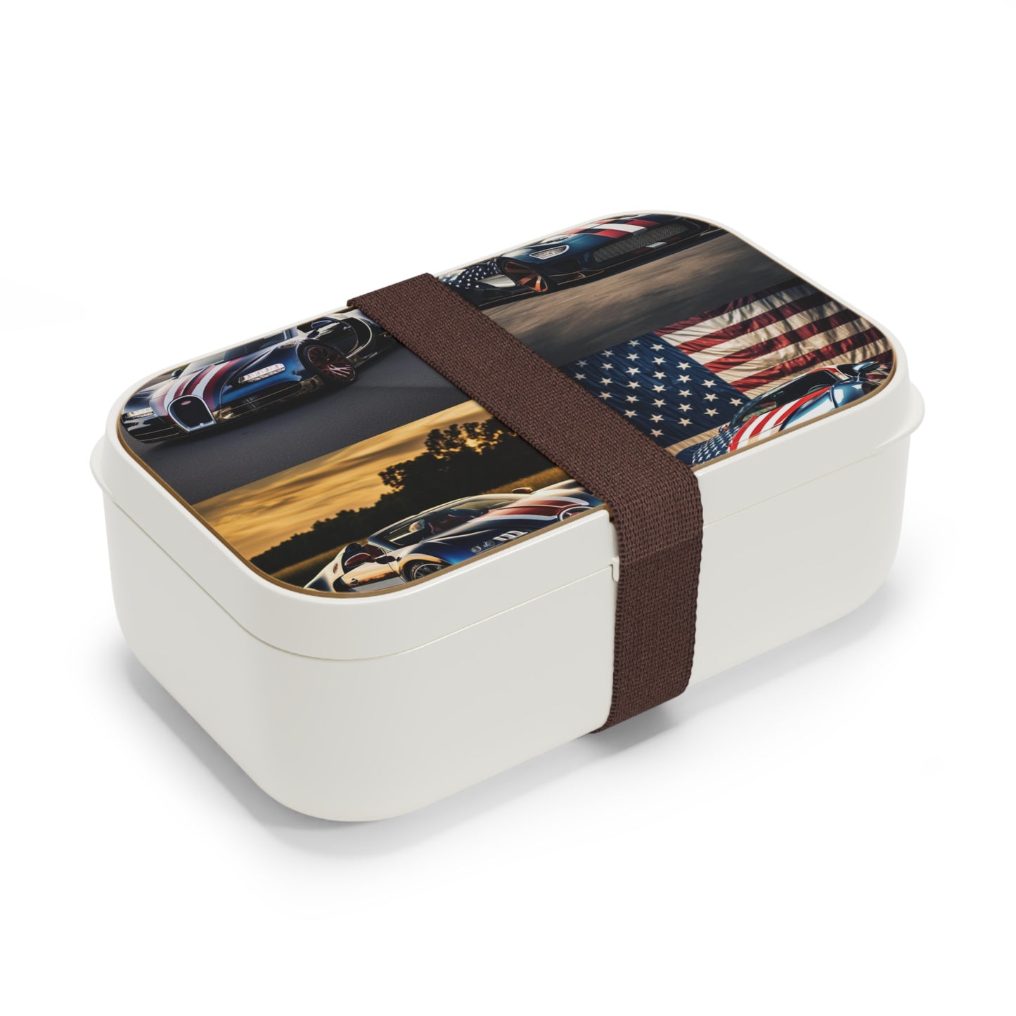 Bento Lunch Box Bugatti Flag American 5