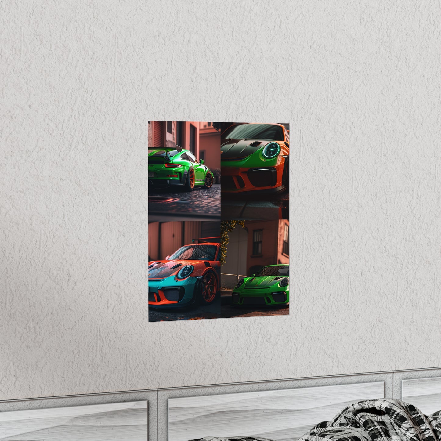 Premium Matte Vertical Posters porsche 911 gt3 5