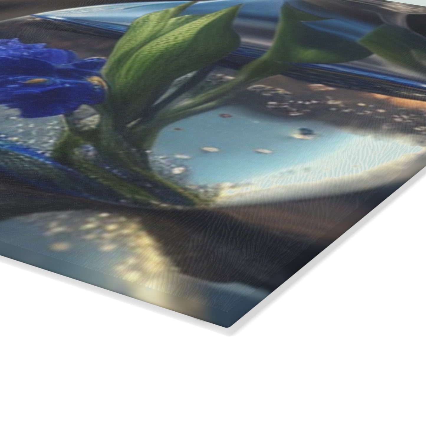 Glass Cutting Board The Bluebell 3