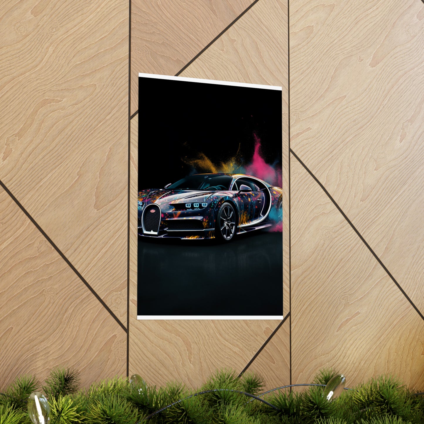 Premium Matte Vertical Posters Hyper Bugatti 4