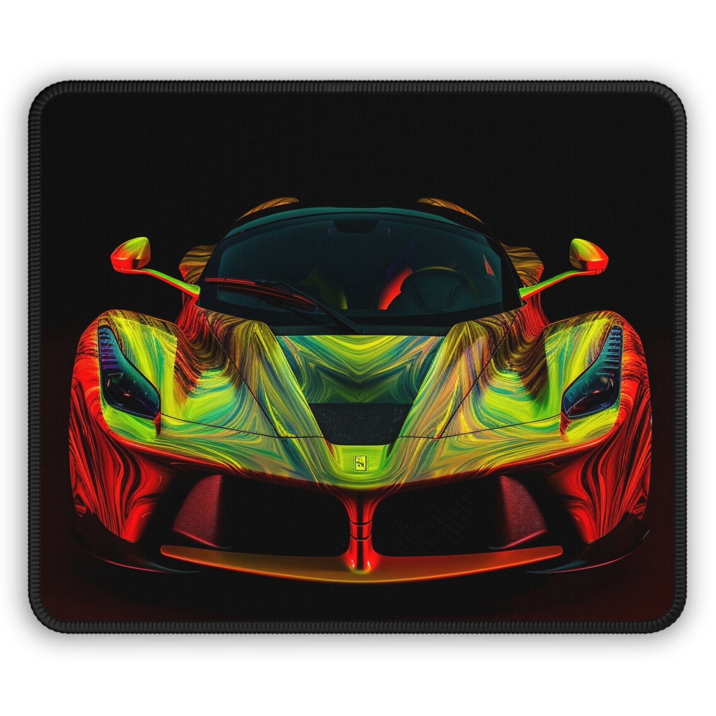 Gaming Mouse Pad  Ferrari Neon 1