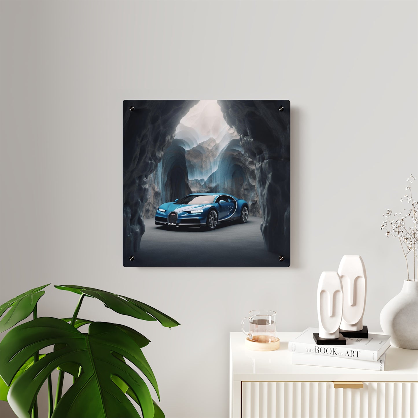 Acrylic Wall Art Panels Bugatti Real Look 2