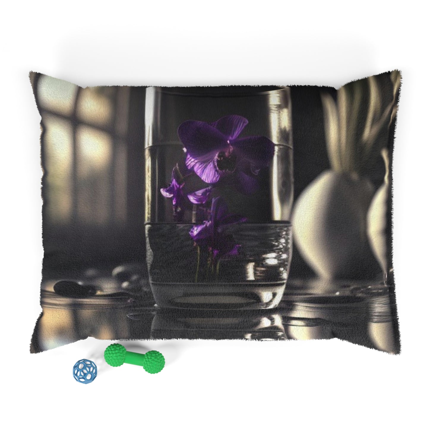 Pet Bed Purple Orchid Glass vase 4