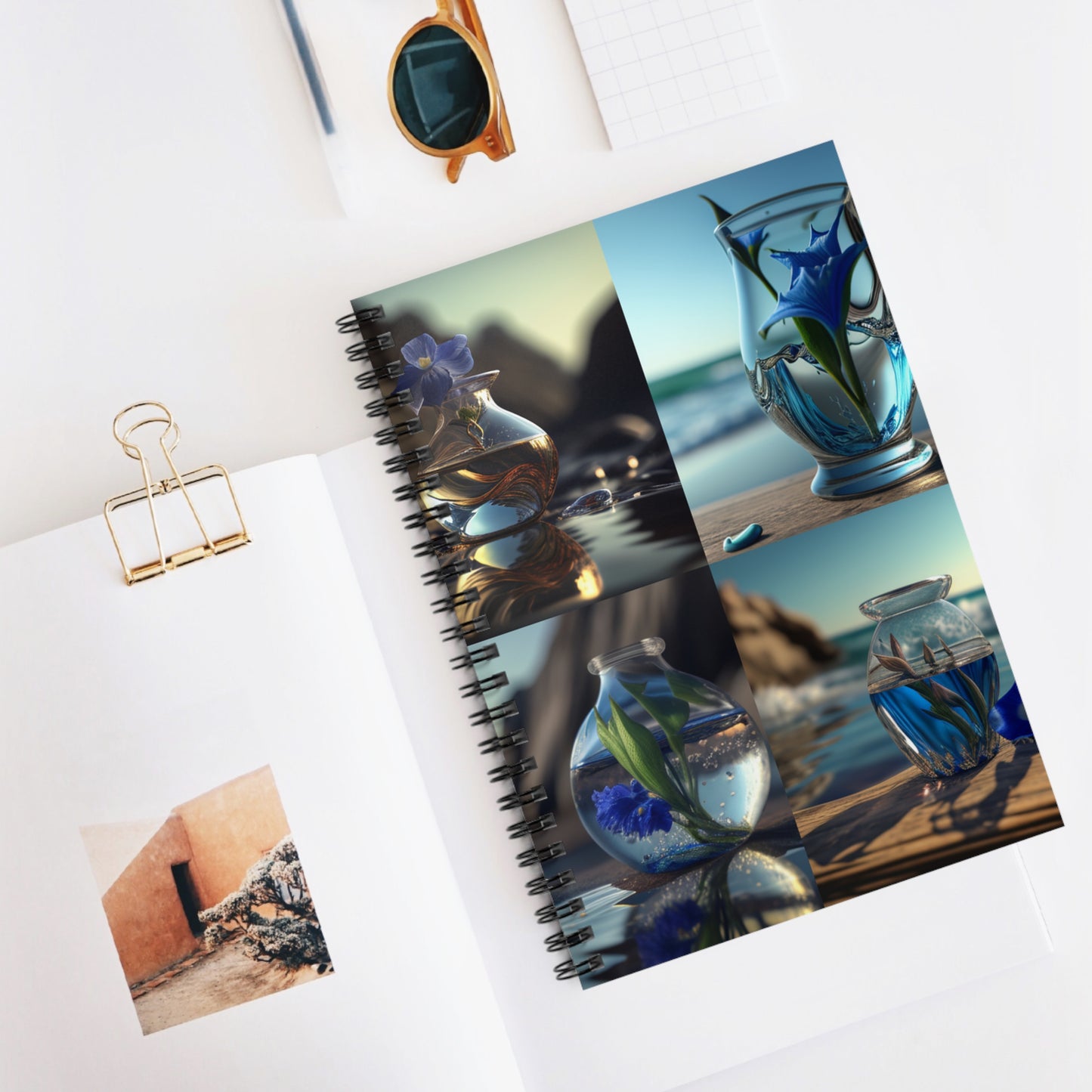 Spiral Notebook - Ruled Line The Bluebell 5