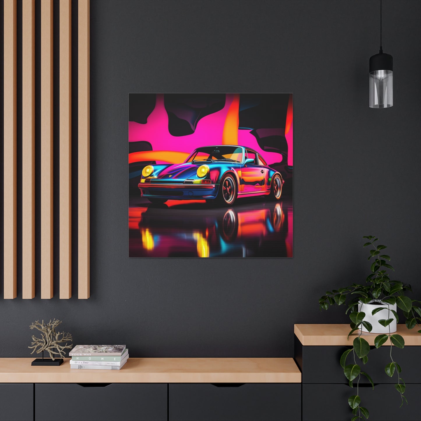 Canvas Gallery Wraps Macro Porsche 2