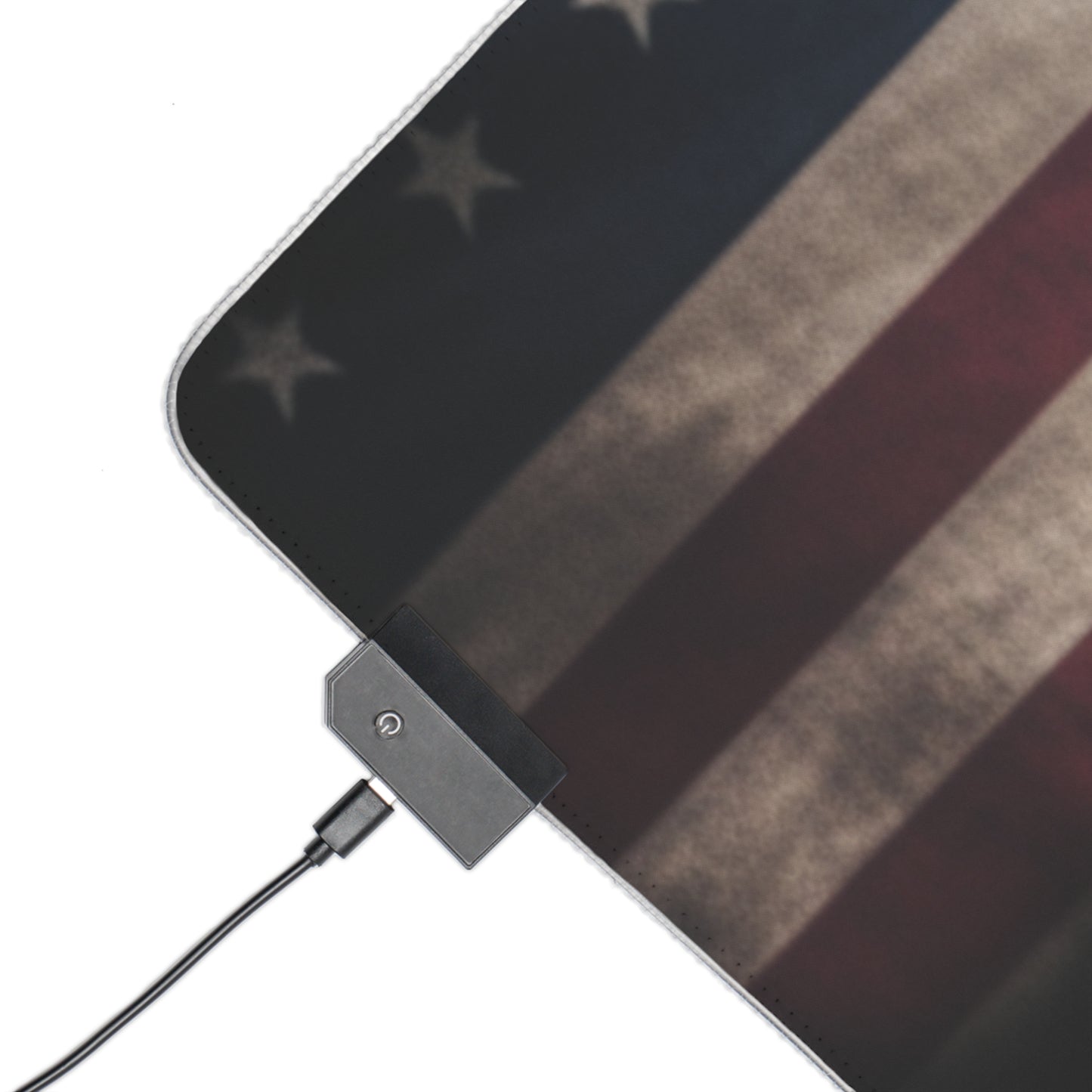 LED Gaming Mouse Pad Bugatti American Flag 4