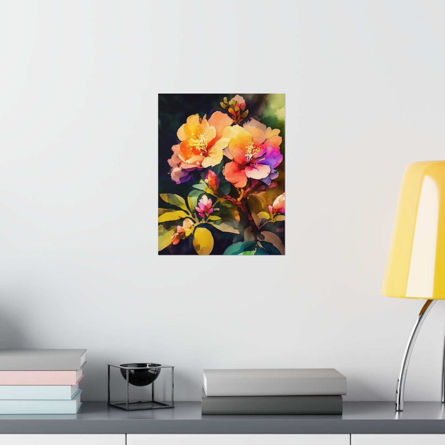 Premium Matte Vertical Posters Bright Spring Flowers 2