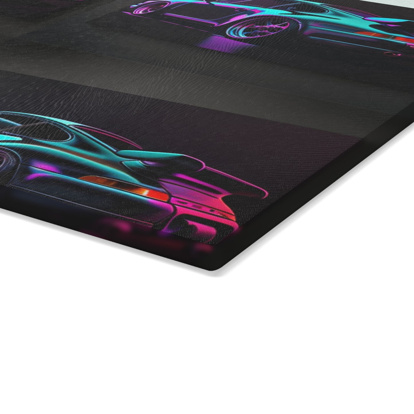 Glass Cutting Board Porsche Purple 5