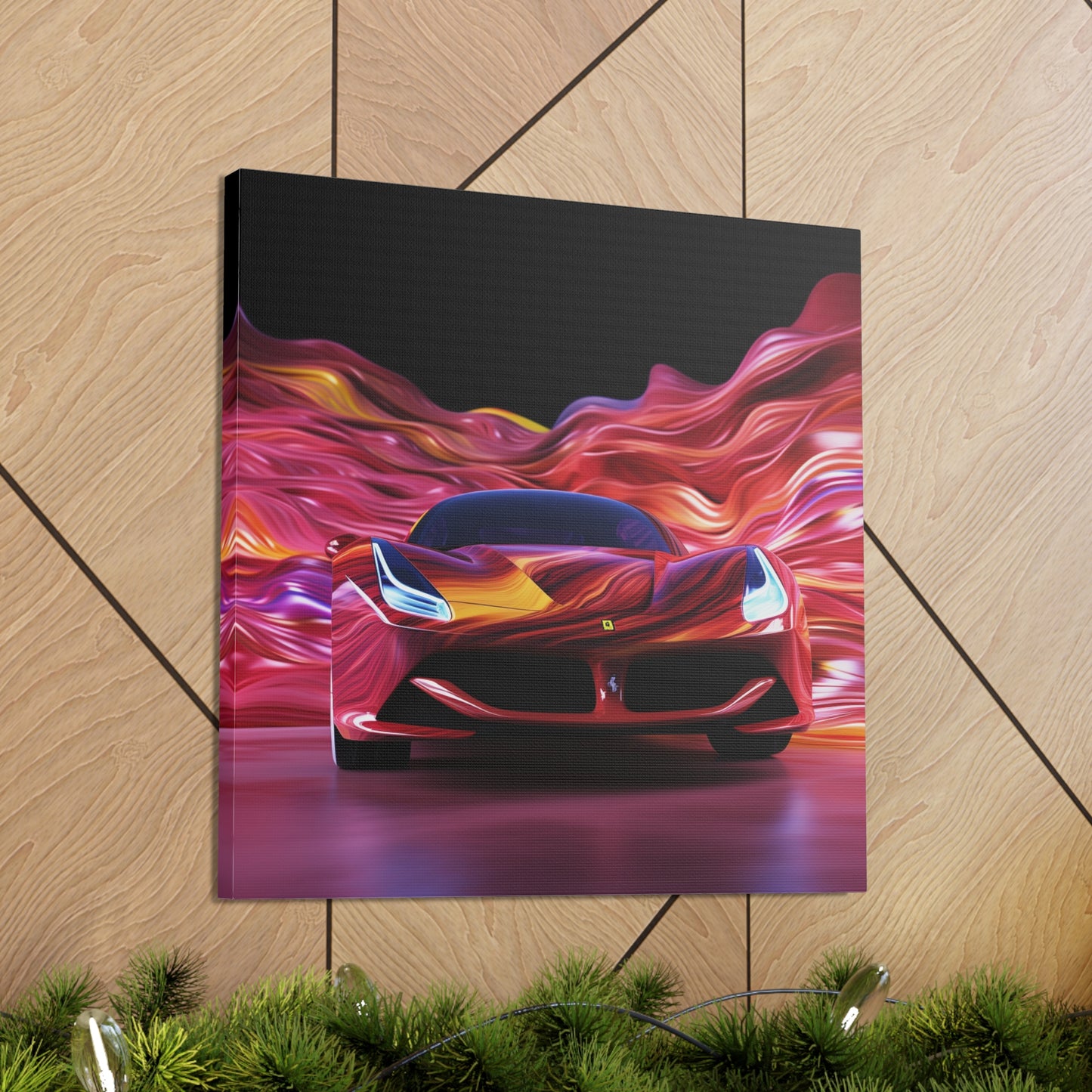 Canvas Gallery Wraps Ferrari Water Fusion 3