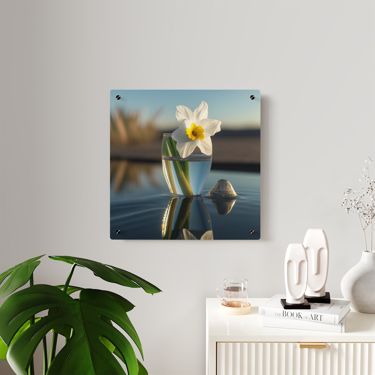 Acrylic Wall Art Panels Daffodil 4