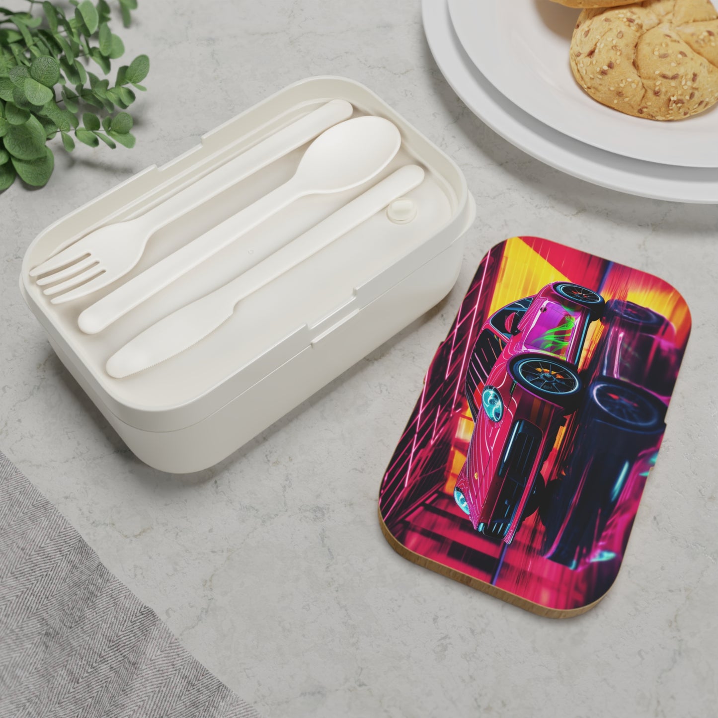 Bento Lunch Box Macro Porsche 3