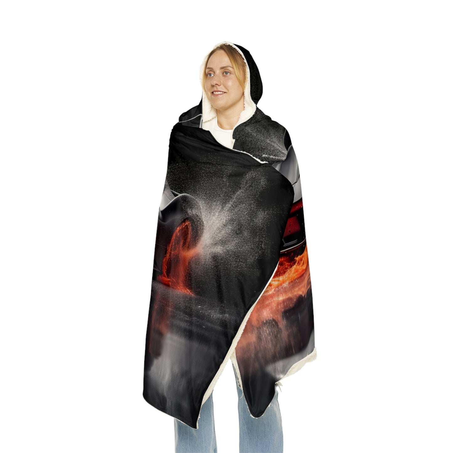 Snuggle Hooded Blanket Ferrari Water Splash 3