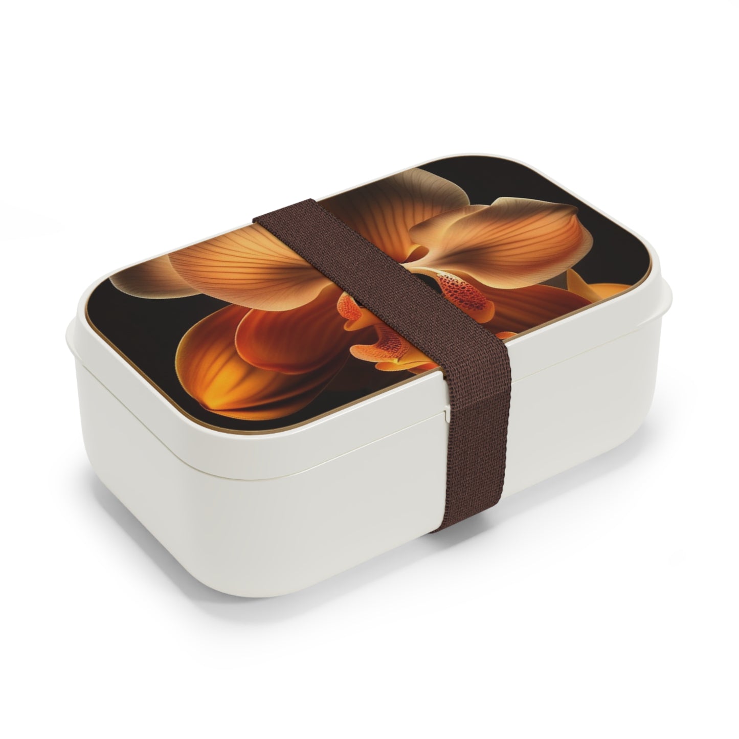 Bento Lunch Box Orange Orchid 2