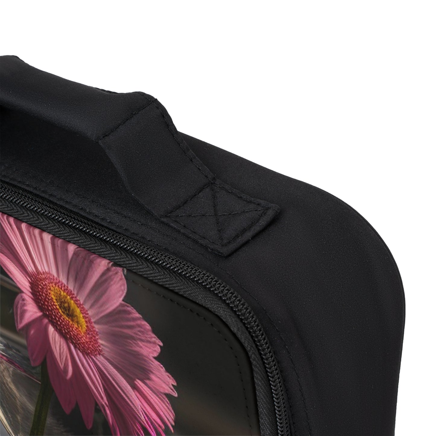 Lunch Bag Pink Daisy 2