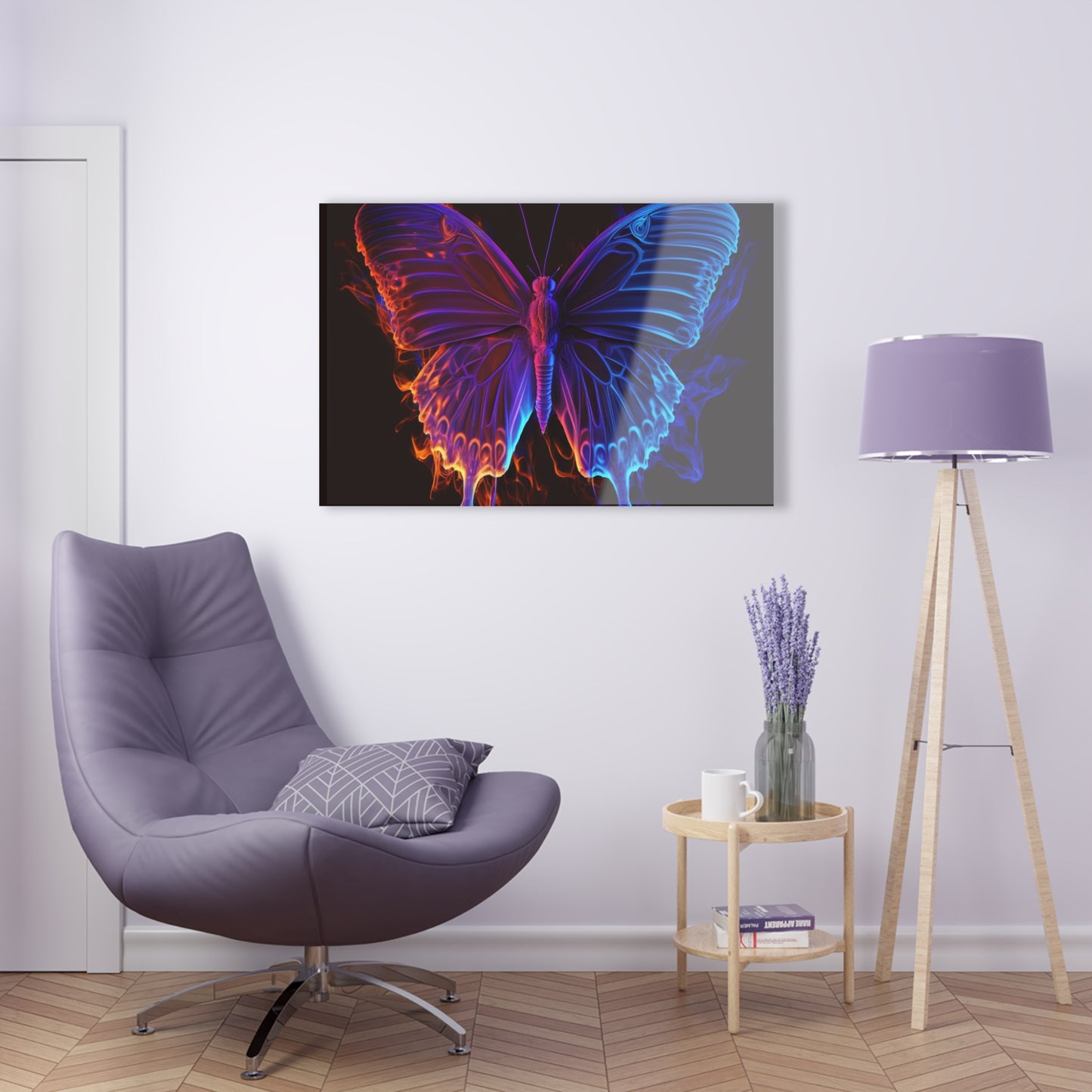 Acrylic Prints Thermal Butterfly 1