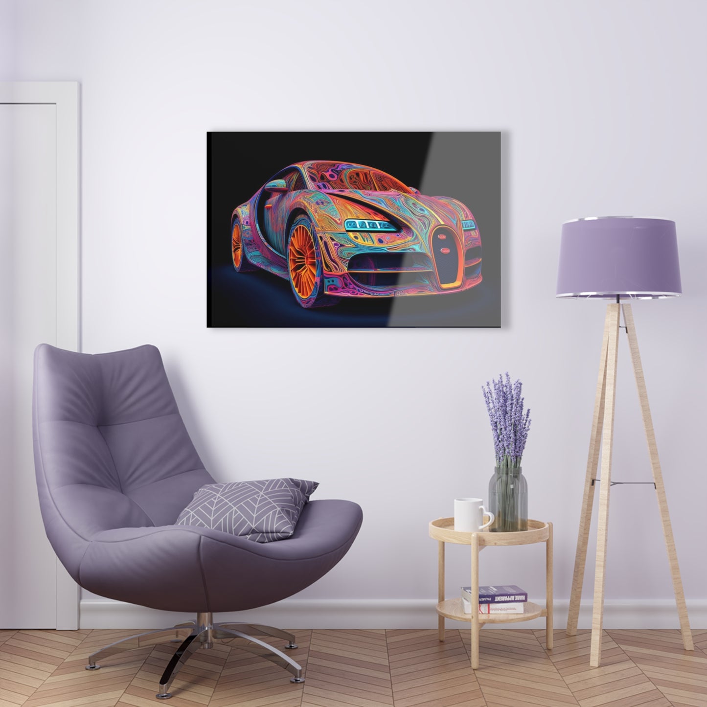 Acrylic Prints Bugatti Abstract Concept 1