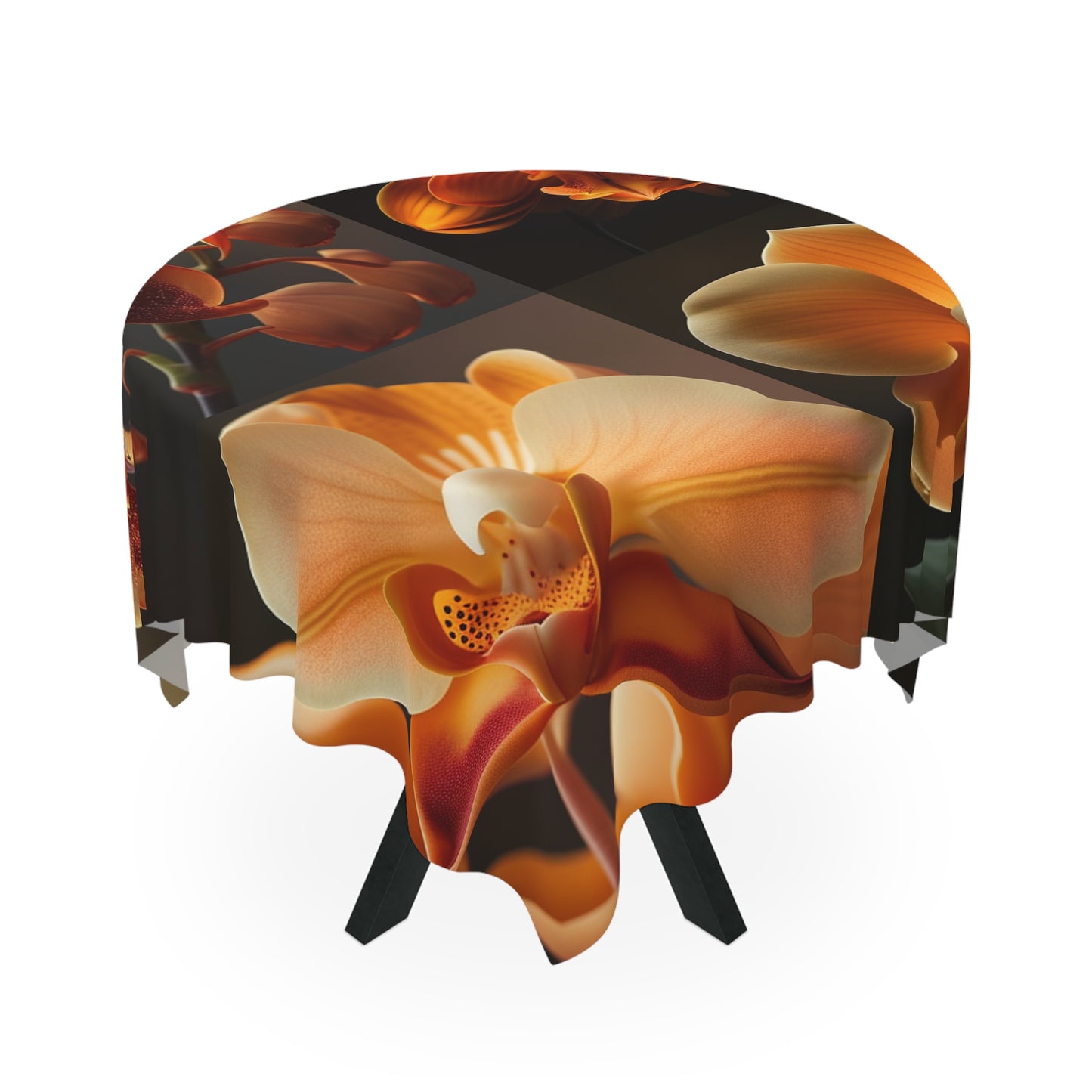 Tablecloth Orange Orchid 5