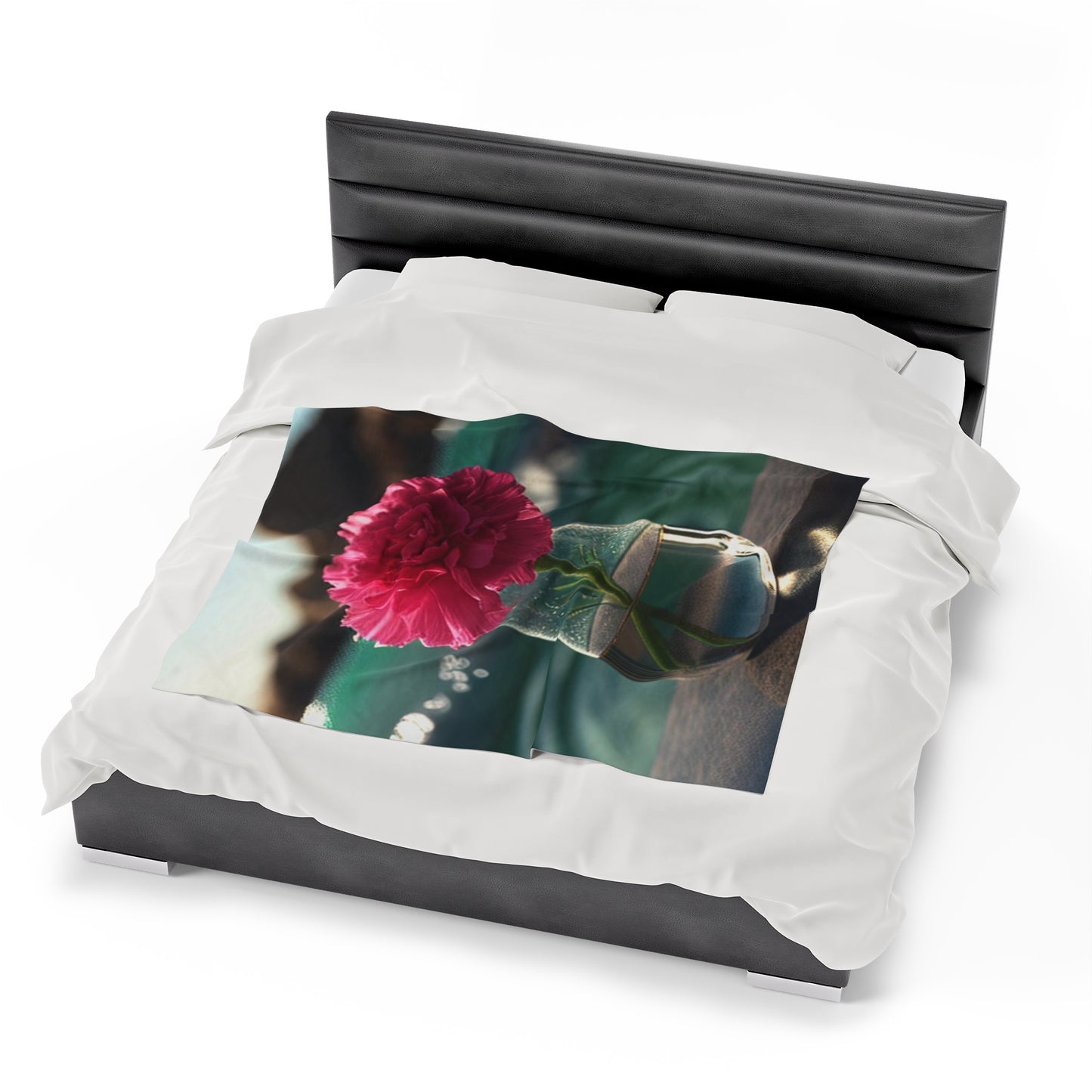 Velveteen Plush Blanket Carnation 4