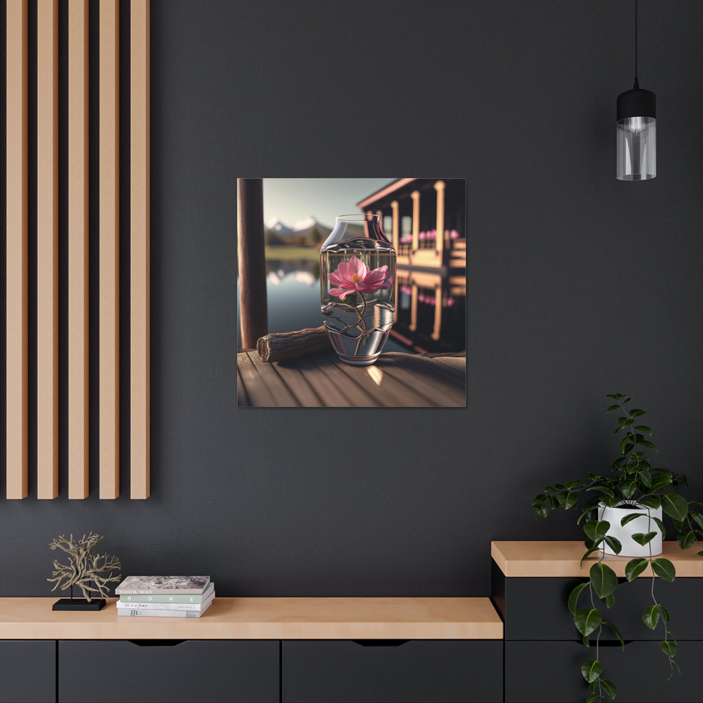Canvas Gallery Wraps Pink Magnolia 1