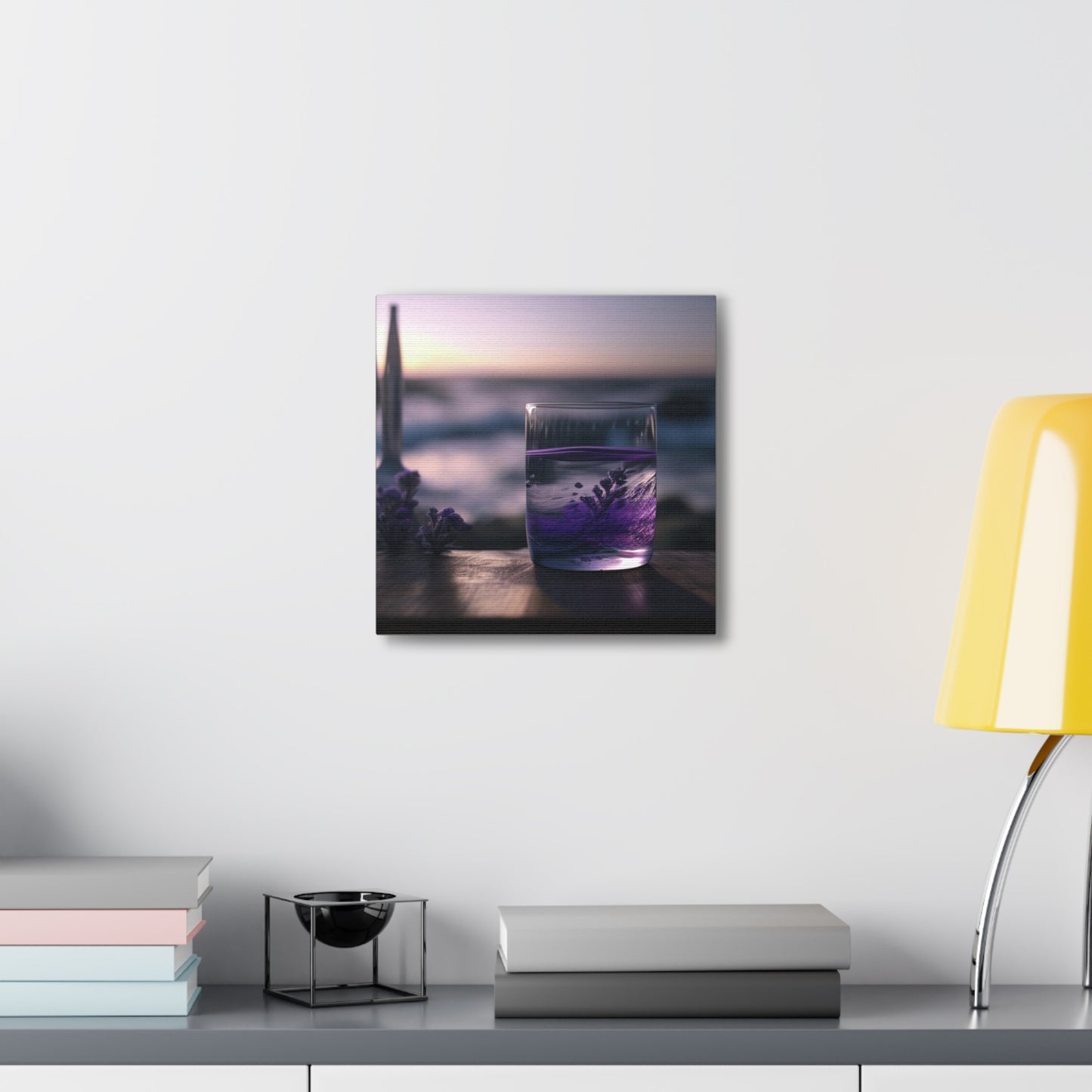 Canvas Gallery Wraps Lavender in a vase 4