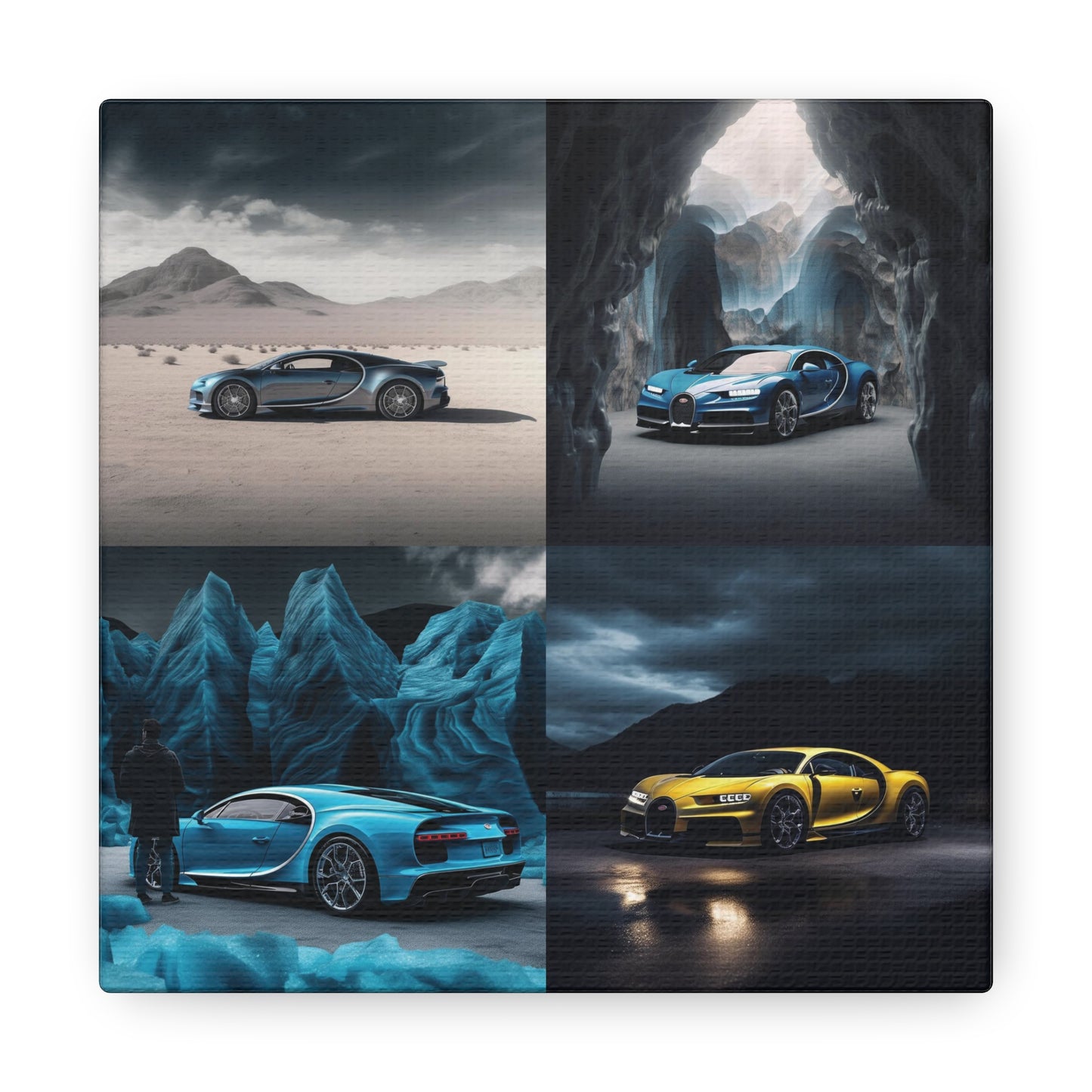 Canvas Gallery Wraps Bugatti Real Look 5