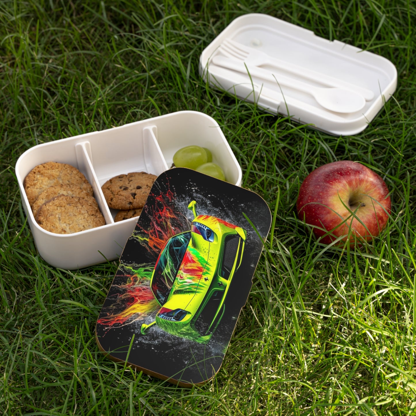 Bento Lunch Box Farrari Water 1