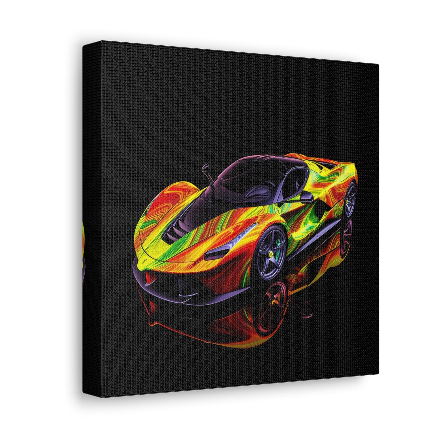 Canvas Gallery Wraps Ferrari Neon 4