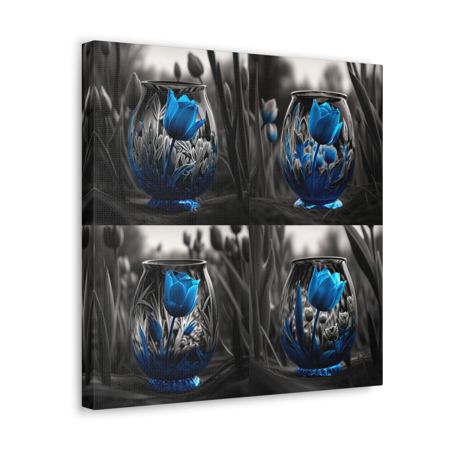 Canvas Gallery Wraps Tulip Blue 5