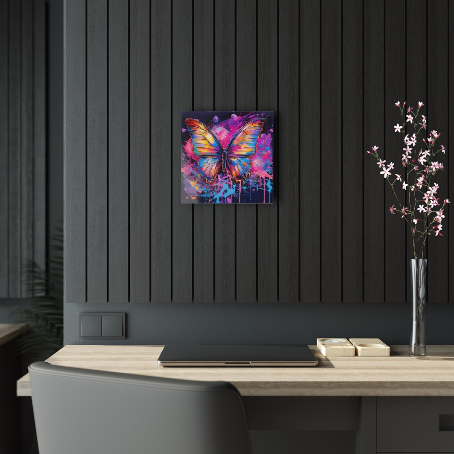 Acrylic Prints Pink Butterfly Flair 3