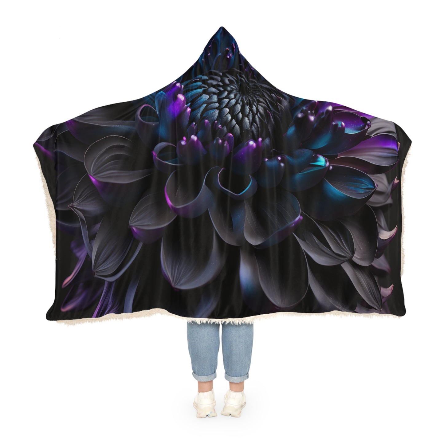 Snuggle Hooded Blanket Dahlia Purple 2