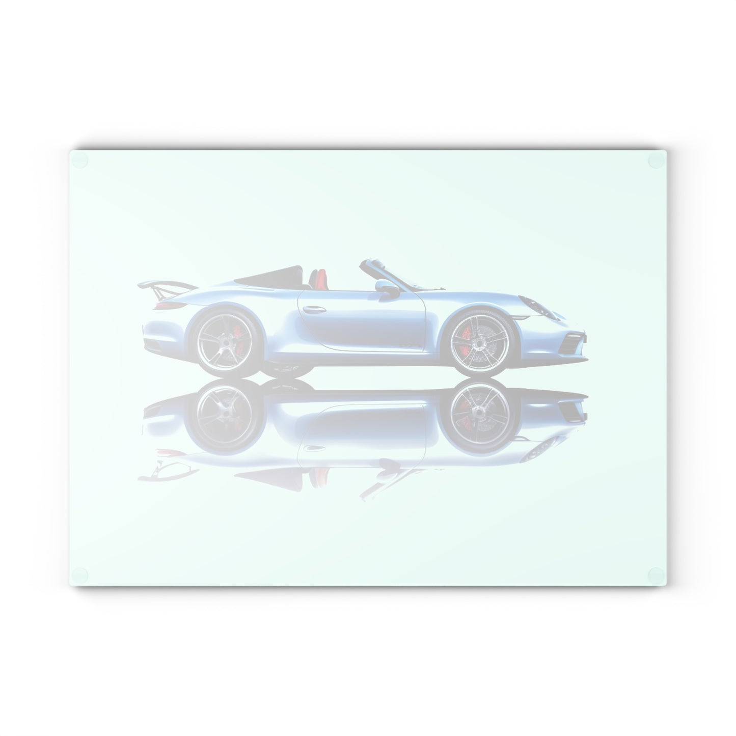 Glass Cutting Board 911 Speedster on water 4