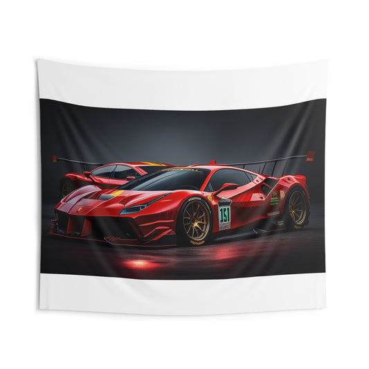 Indoor Wall Tapestries Ferrari Red 2