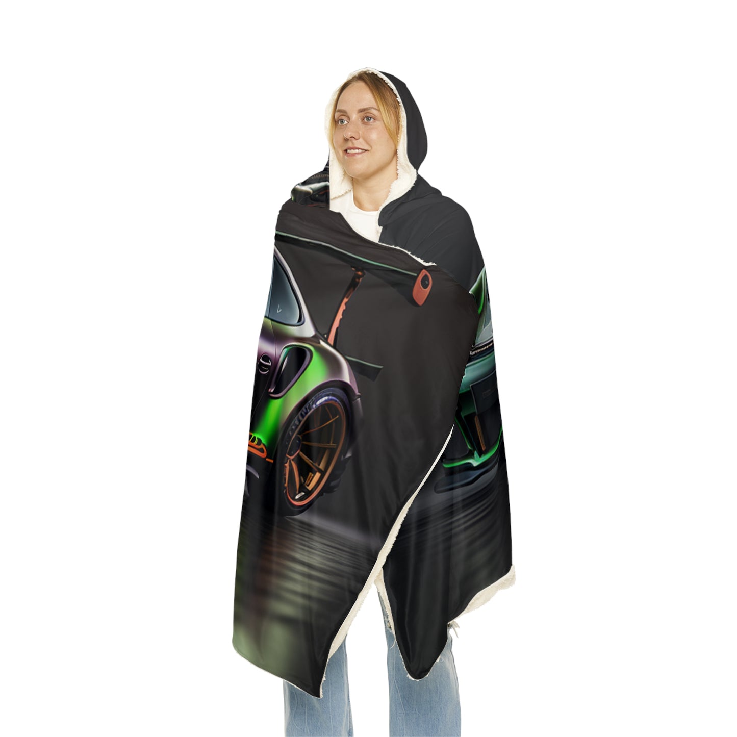 Snuggle Hooded Blanket Porsche Color 2