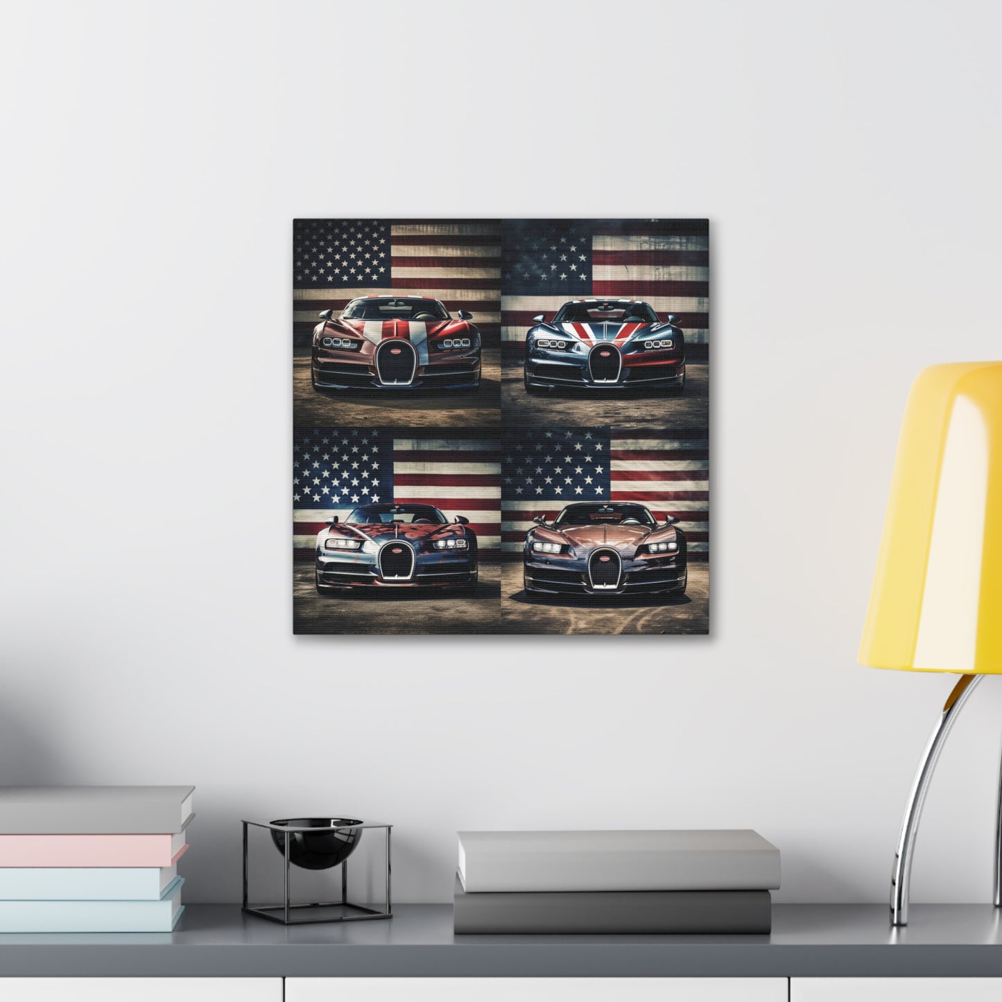 Canvas Gallery Wraps Bugatti Flag 5