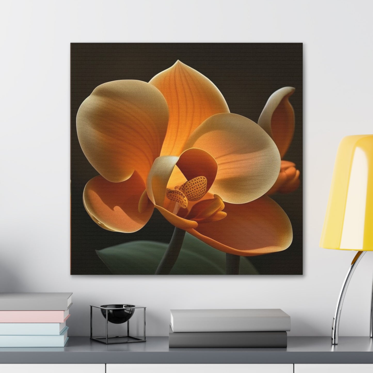 Canvas Gallery Wraps Orange Orchid 4