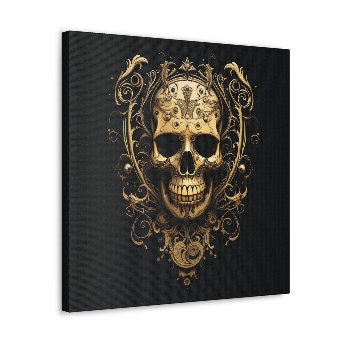 Canvas Gallery Wraps Skull Treble Clef 3