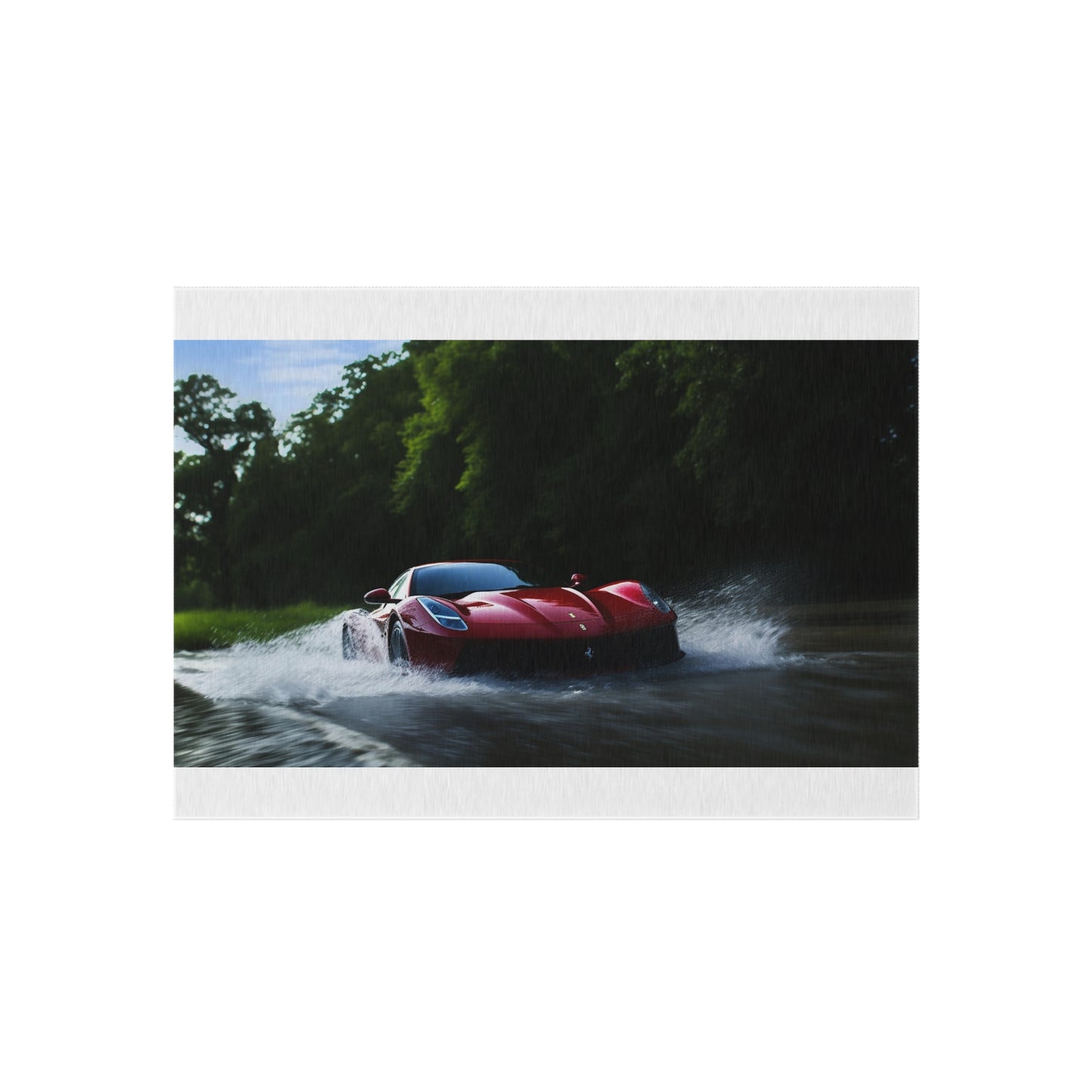 Outdoor Rug  Water Ferrari Splash 1