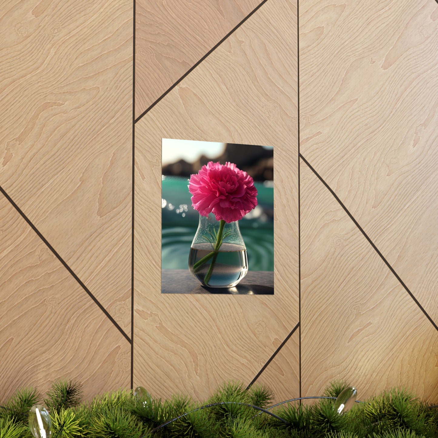 Premium Matte Vertical Posters Carnation 4