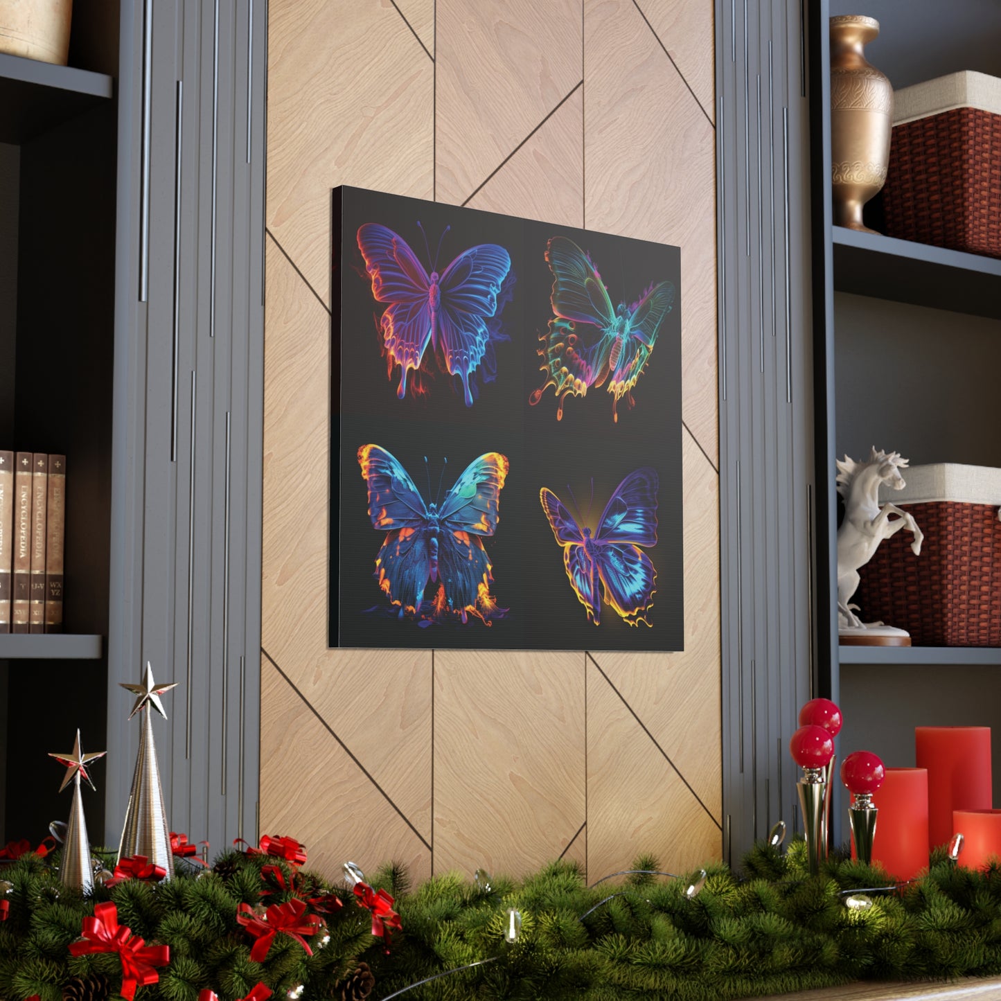 Canvas Gallery Wraps Thermal Butterfly 5