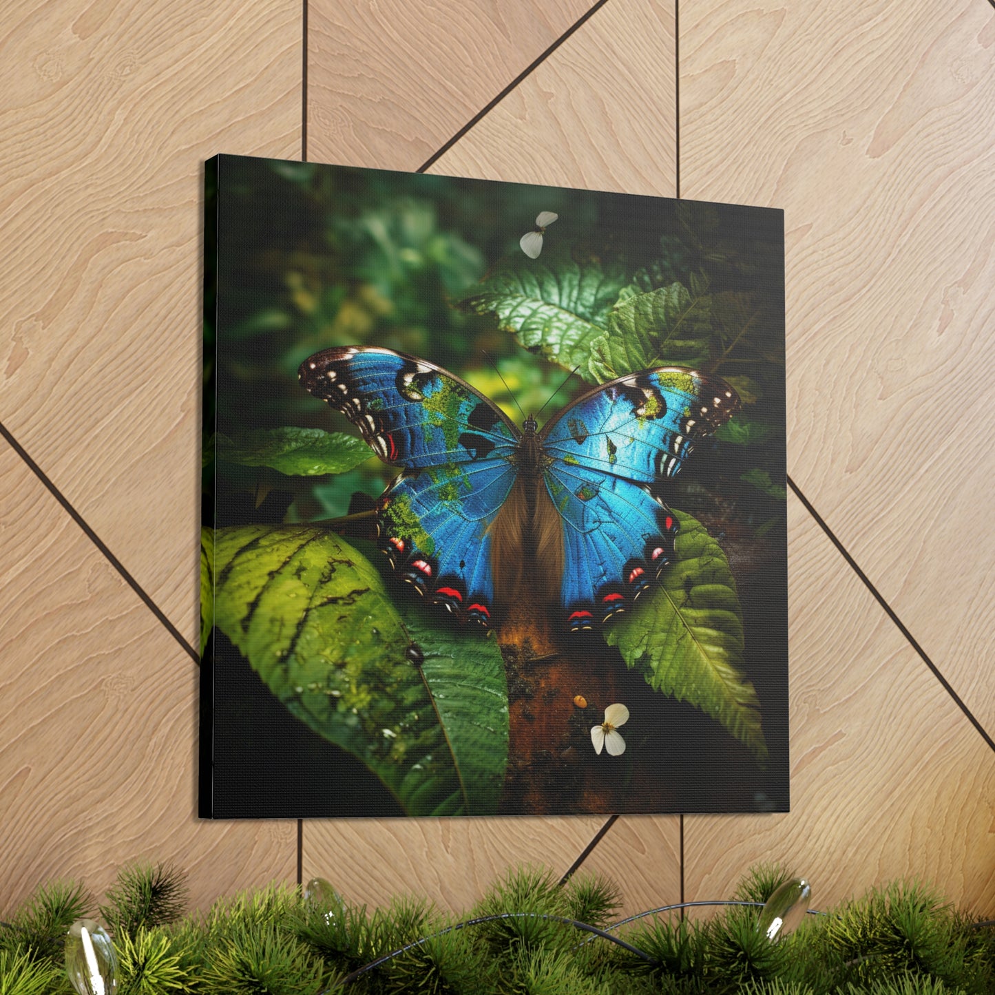 Canvas Gallery Wraps Jungle Butterfly 2